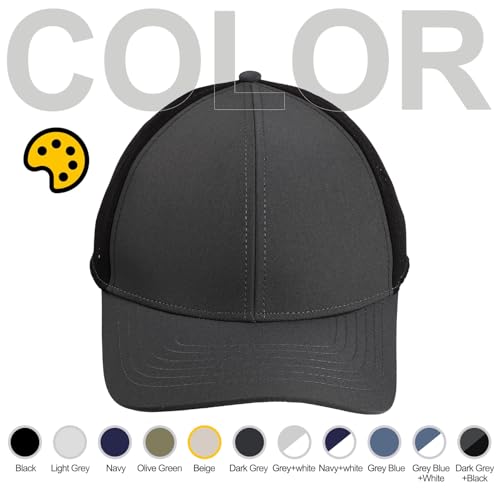 Image of LiuSuper XXL Baseball Cap - Quick-Dry Moisture-Wicking Hat for Big Heads (23.6 inch-25.6 inch) Sports Cap for Men Women