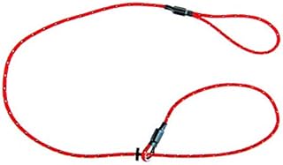Dog & Field Trial Pro Slip Lead - Professional Gundog Slip Lead & Anti Tangle Swivel Leads (Swivel - Red)