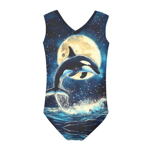 Image of ZFRXIGN Leotards for Girls Gymnastics 3-14 Years Kids Dance Clothes Summer Beachwear