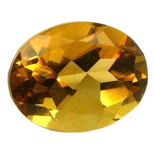 Citrine gemme en vrac 15,25 carats véritable pierre naturelle Sunela jaune