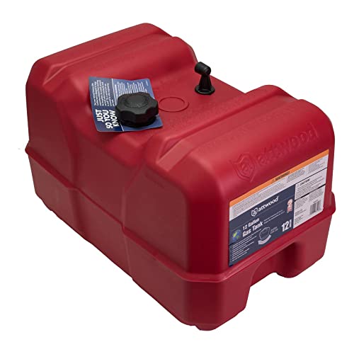 Attwood 8812Lp2 Epa And Carb Certified 12-Gallon Portable Marine Boat Fuel Tank, Red #TOP7