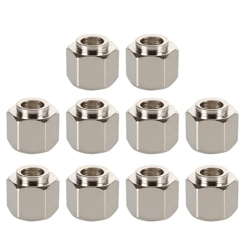 12pcs Hexagonal Eccentric Stainless Steel Eccentric Nuts for 3d Printer