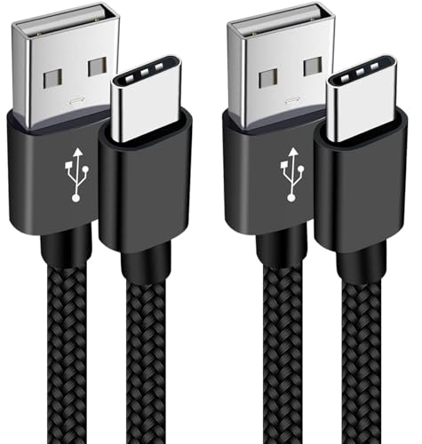 VOTY USB-C Charger Cable for Motorola Moto G Fast/G Power/G Pure/G Stylus 5G,Moto G9 G8 G7,G7 Play,G7 Plus,G7 Power G6,G6 Plus X4 Z3 Z2 Play Z Droid Force,Braided USB Type C Charge Charging Cord