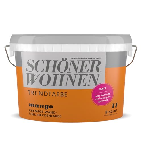 Schöner Wohnen Trendfarben-Mango matt -1 l