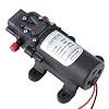 Micro Diaphragm Pump, 24V 60W Mini Electric Water Pump 5L/m Flow Micro Diaphragm Pump 1.5m Suction