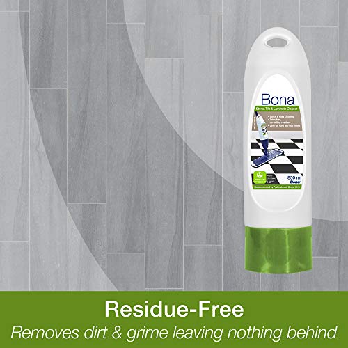 Bona Original Spray Mop Cartridge, 850ml - Hard-Surface Floor Cleaner Liquid - Image 2