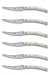 Migliori coltelli Berti Coltellerie Berti Convivio Nuovo Set 6 Coltelli Tavola Bianco