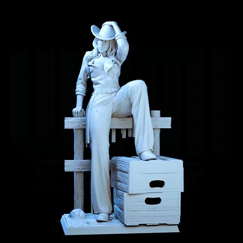 Maquette en résine 1/24 d'agent féminin haut de gamme pour diorama