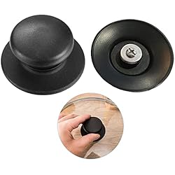 Iber Cazuelas Recambios Pomo Tapa Olla,Pomos Tapa Cacerola,Perillas Tapa Cacerola,Perilla Tapa Olla con Tornillos,Asas Pomos Universales,Mango de Perilla menaje,Tapadera Utensilios Cocina de Repuesto,2 Piezas