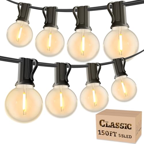 RTTY Classic Series 150FT Outdoor String Lights Pro Set 58