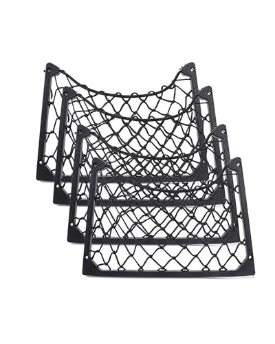 Filet de rangement élastique voiture et camping-car grand format lot de 2