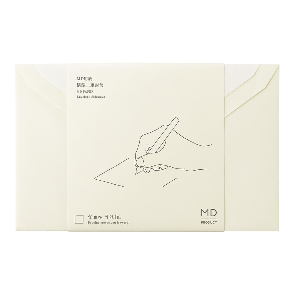 DESIGNPHIL 20584006 Midori Envelopes, MD Envelopes, Horizontal A