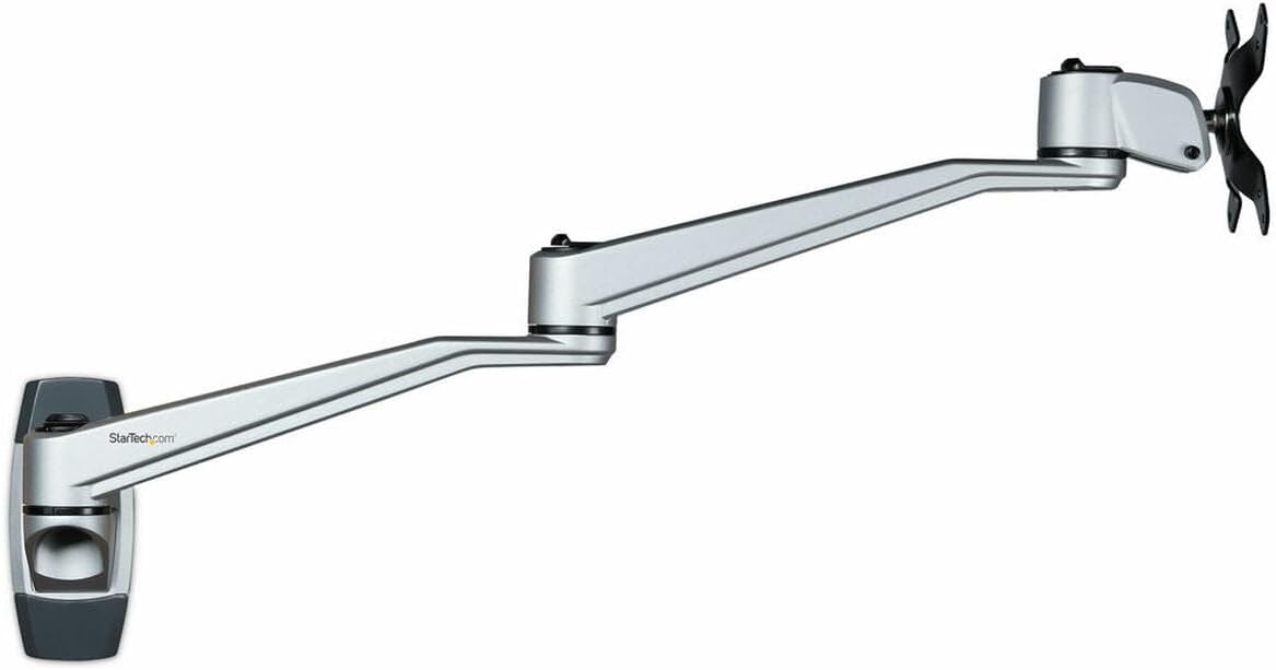 StarTech.com Wall Mount Monitor Arm – Articulating...