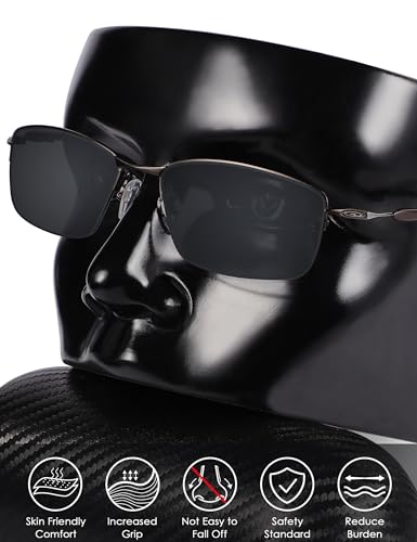 Image of BLAZERBUCK Clear Replacement Nose Piece Pads for Oakley Extender OX3249