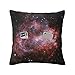 HABXNJF Funda de almohada de 40 x 40 cm, fundas de cojín de nebulosa de cisne, fundas de almohada cuadradas para sala de estar, sofá, dormitorio