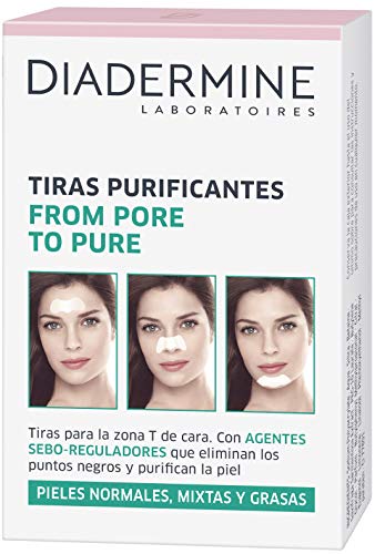 Diadermine Tiras purificantes - 6 Unidades