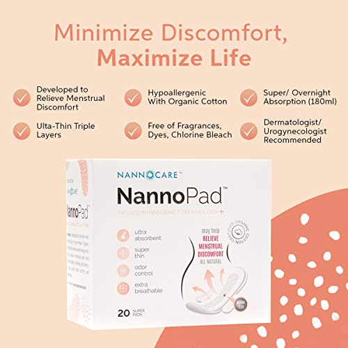 Super-Certified-Organic-Cotton-Naturally-Relieve-Your-Discomfort-No-Fragrances-Chemicals-or-Dyes-Odor-Control-and-Breathable-6-Pack-120-Pads-Nannocare