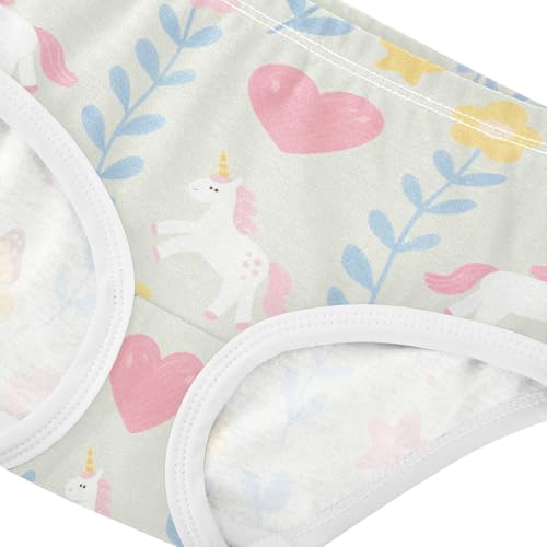 GuoChe Training Panties 1-piecing Hip Design Panties Organic Underpants for Kid in Sizes 2T,3T, 4T, 5T, 6Y and 8Y4