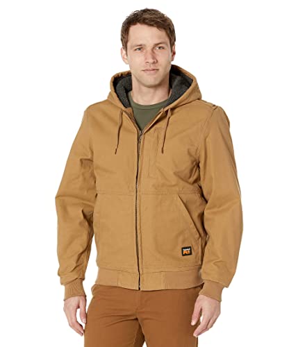 Image of Timberland PRO Gritman Lined Canvas Hooded Jacket