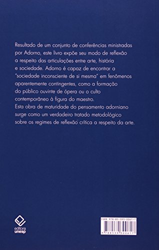 Introdução à sociologia da música: Doze preleções teóricas