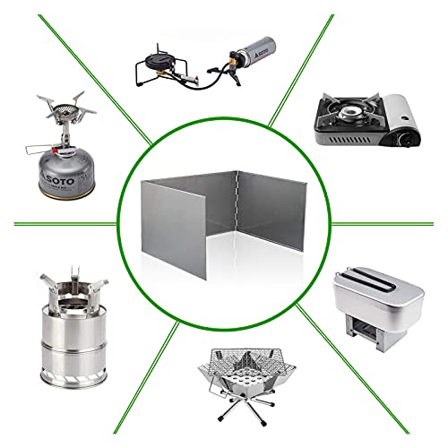 Parabrezza Pieghevole, Schermo di Alluminio del