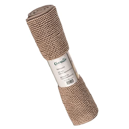 Moon - Badvorleger rutschfest aus 100% Polyester - ca. 50x70 cm - Badematte...