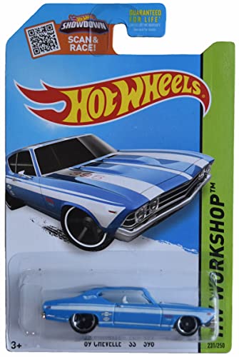 Hot Wheels '69 Chevelle SS 396, Workshop 231/250 [Blue]