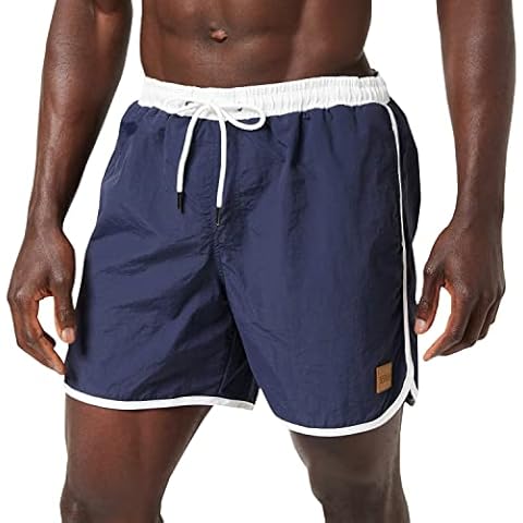 URBAN CLASSICS Bañador para Hombre Estilo Retro Cover