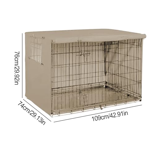Housse de niche imperméable et coupe-vent pour grand chien