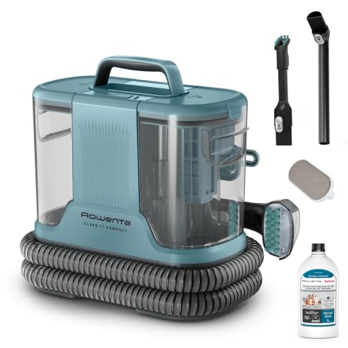 Rowenta Clean It Compact, Aspiradora tapicerías 400W, 4 Acc, Hasta 11,5 Kpa