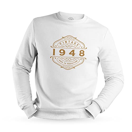 Sweat Shirt Homme Vintage Personnalisable Idée Cadeau Anniversaire Style Papa