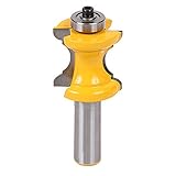 Yakamoz 1/2 Inch Shank Bullnose Bead Column Face Molding Router Bit For Woodworking Tools