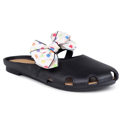 Image of CASSIEY Fashion Slippers For Women slipper Printed Bow design Slip on Flat Sandals