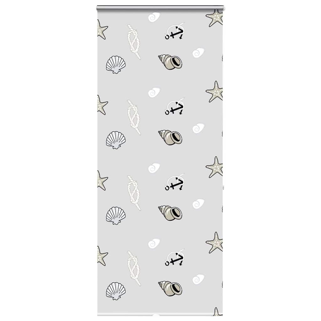 Store de douche avec cassette 106 cm occultant anti-moisissure et sécurisé