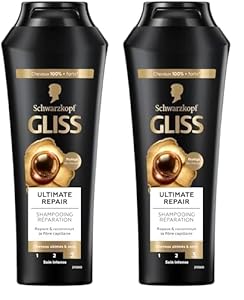 Shampooing Ultra-Réparateur Gliss pour Cheveux Secs/Abîmés