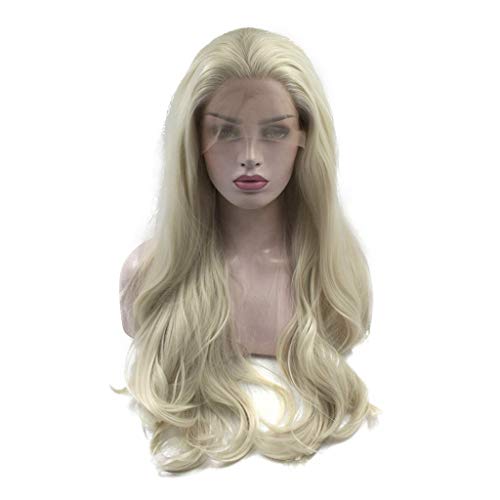 Wig Wig, Ladies 26in Gold Color Big Wave Long Curly Hair Soft like Real Hair Heat Resistant Daily Cosplay Wigs Wigs