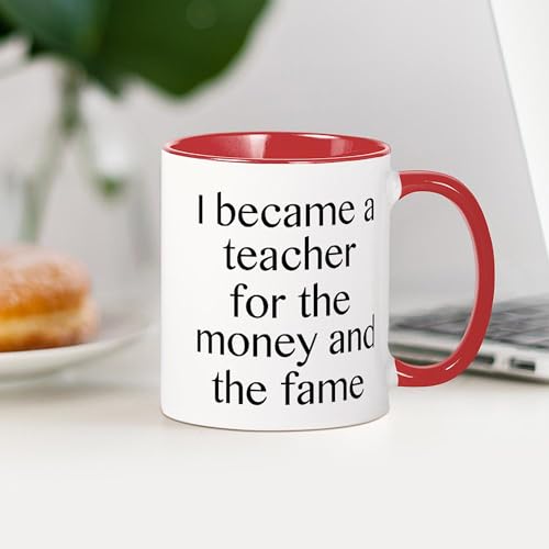 Taza de cerámica 11 oz CafePress para profesores miniatura 3