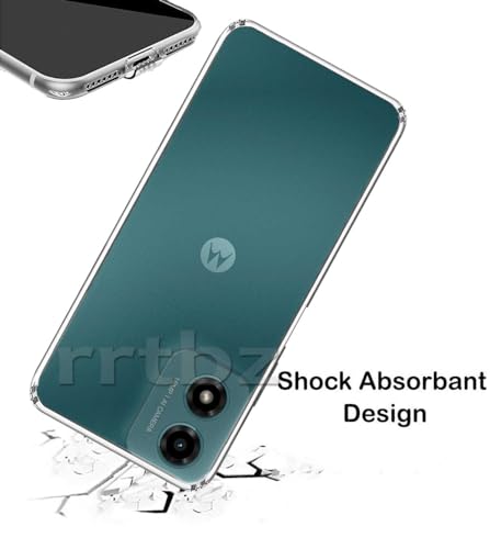 Image of Soft Silicone TPU Back Cover Compatible with Moto G04 / Motorola G04