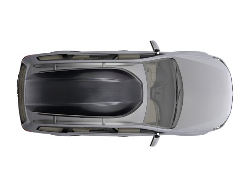 image for Yakima - SkyBox Aerodynamic Rooftop Cargo Space for Cars, Wagons and S