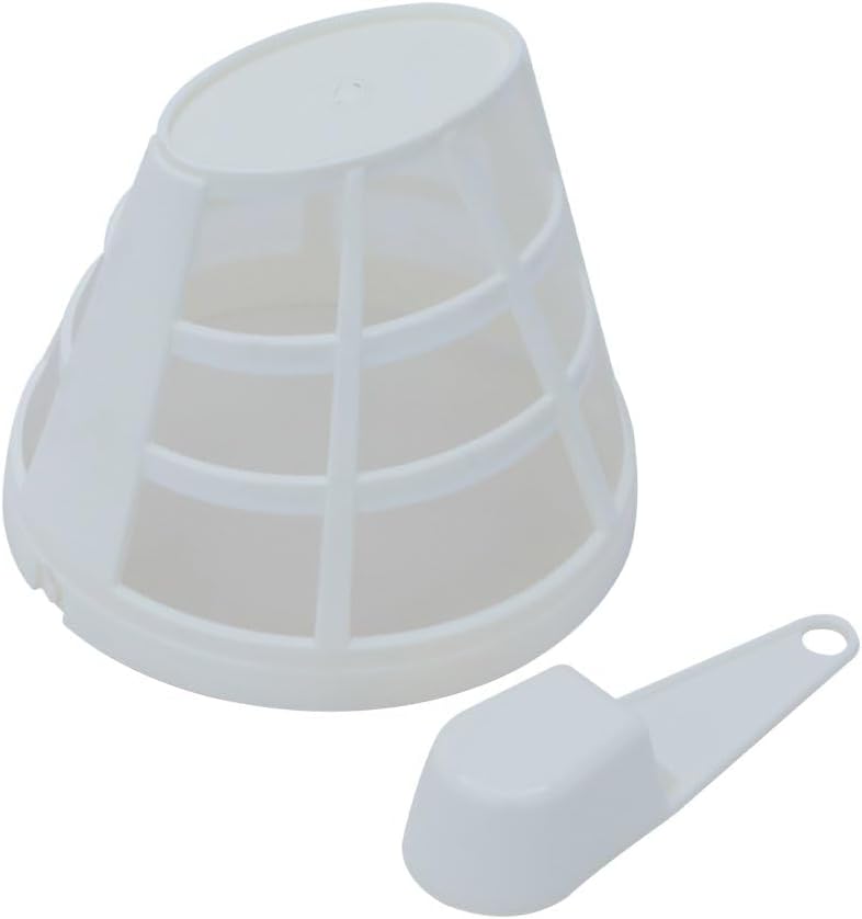 Permanent filter and measuring scoop