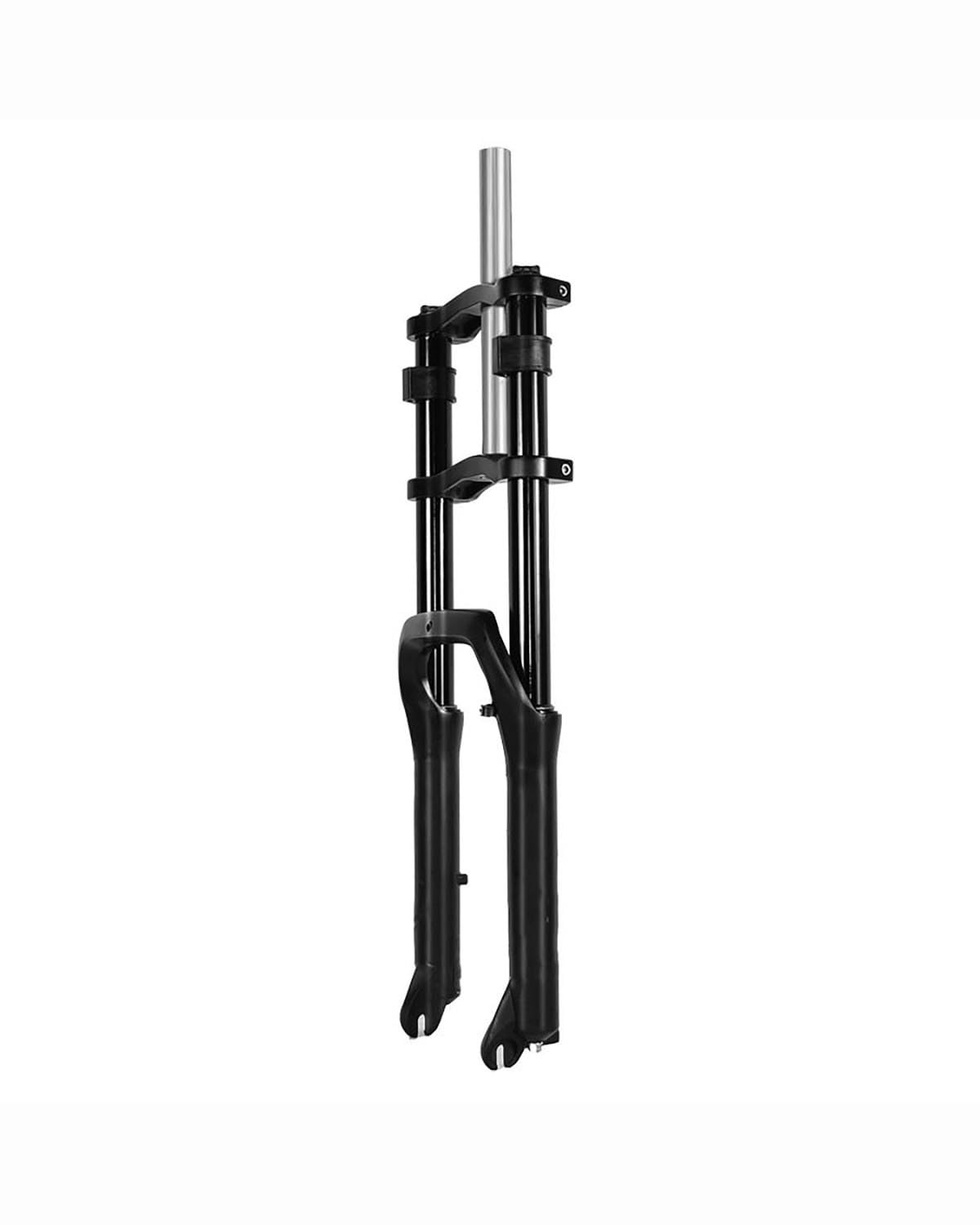 widelec przedni pasuje do 20-26 cali Snowbike 4.0 opona zewnętrzna podwójna sprężyna na ramię zamek hydrauliczny 160 mm zawieszenie