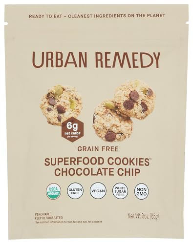 Urban Remedy Organic Superfood Cookies Chocolate Chip, 3 OZ