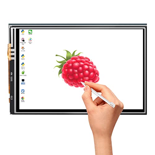 Image of 2Pcs 3.5 inch Touch Screen Display for Raspberry Pi 3.5 inch Touchscreen Module 320x480 TFT Touch Screen Display with Touch Pen Compatible with Raspberry Pi A, B, A+, B+, 2B, 3B, 3B+,4B 5 Versions