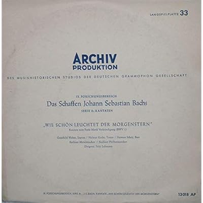 Wie sch&ouml;n leuchter der Morgenstern (BWV 1), Christ lag in Todesband