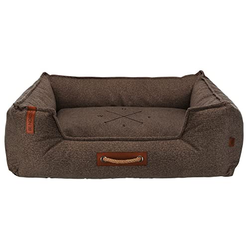 TRIXIE BE Nordic Bett Föhr Soft, eckig, 60 × 50 cm, Sand
