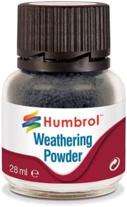 Humbrol Weathering Powder Smoke Finish for Plastic Model Kits AV0004
