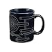 Vandor 80062 Star Trek Enterprise 12 oz Ceramic Mug, Black