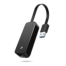 TP-Link UE306 Adattatore di Rete da USB 3.0 a Gigabit Ethernet 10, 100, 1000, Design Pieghevole e Portatile, Plug&Play in Nintendo Switch
