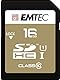 Emtec SDHC 16GB Class10 Gold + 16GB SDHC Klasse 10 Speicherkarte - Speicherkarten (16 GB, SDHC, Klasse 10, 85 MB/s, Schwarz, Braun)