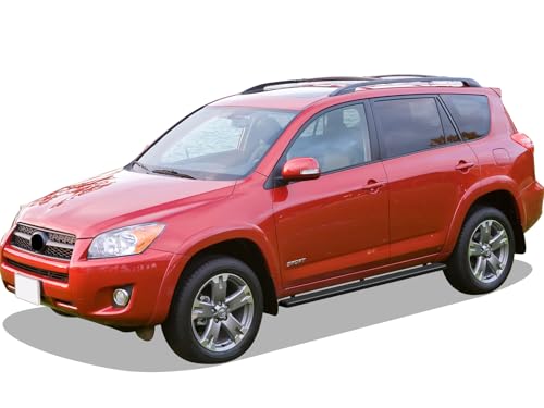 Estribos laterales negros 6 pulgadas APS para SUV Toyota Rav4 miniatura 2